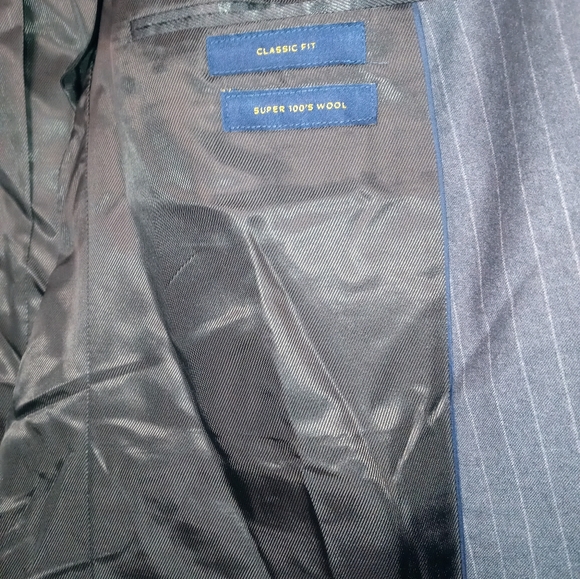 Súper 100's wool suit jacket - Picture 5 of 7